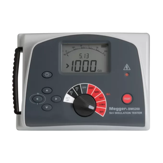 BM5200 5 kV insulation resistance tester