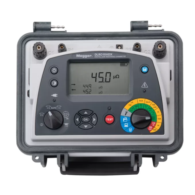 DLRO10HD and DLRO10HDX digital low resistance ohmmeters