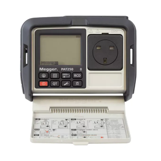 PAT250 Portable appliance testing (PAT) instrument