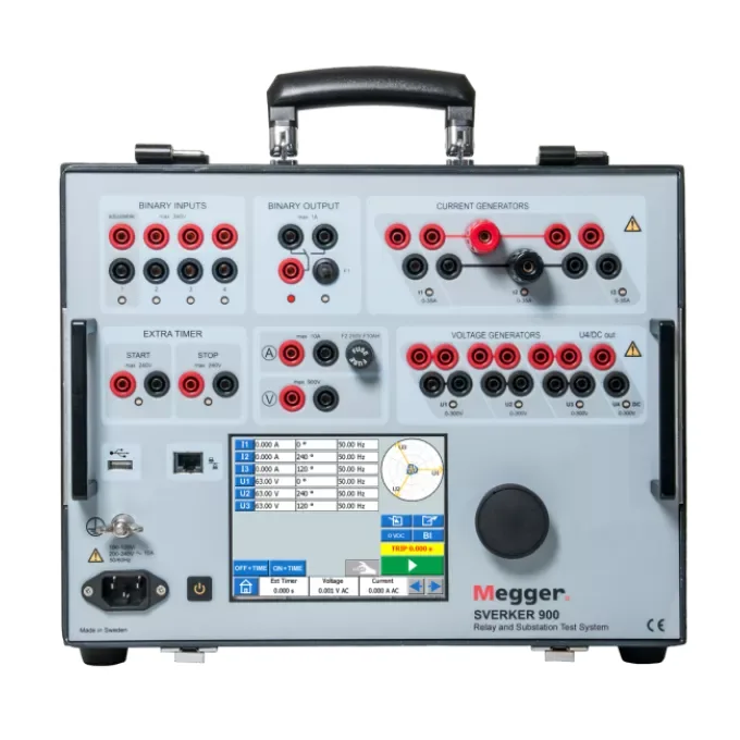 SVERKER 900 relay and substation test system