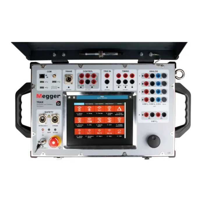 TRAX Multifunction transformer and substation test system